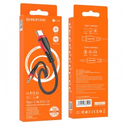CÂBLE AUDIO USB-C VERS JACK 3.5MM BOROFONE BL14