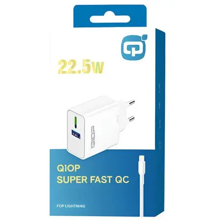 Chargeur QiOP Lightning Tunisie